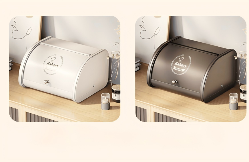 metal bread box