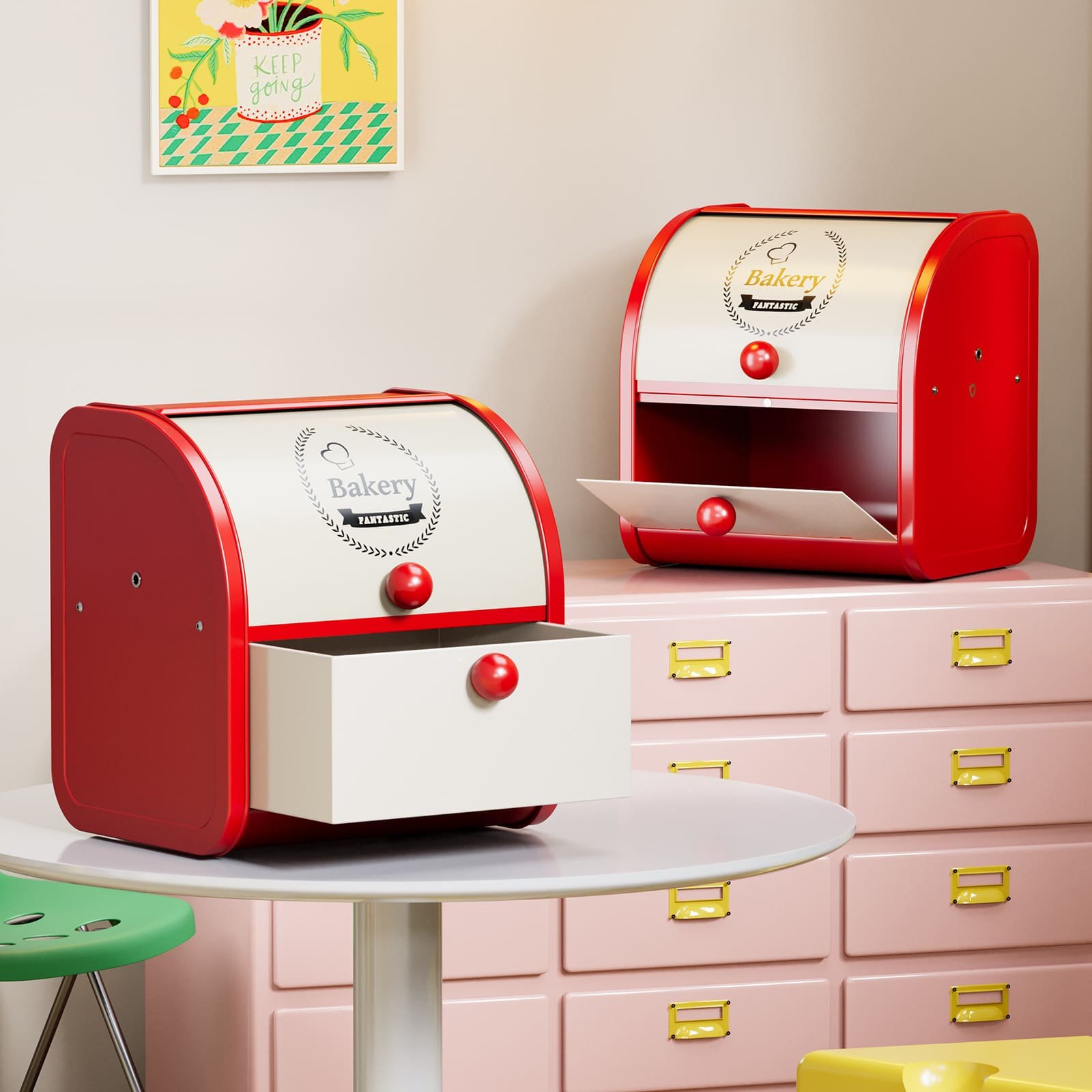 Roll up Top Bread Bin