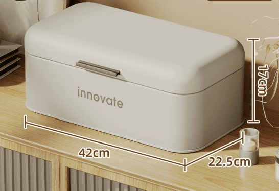 metal bread bin