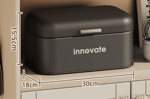metal bread bin