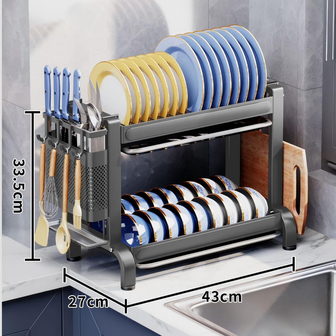 2 tier Dish Rack Manufacturer