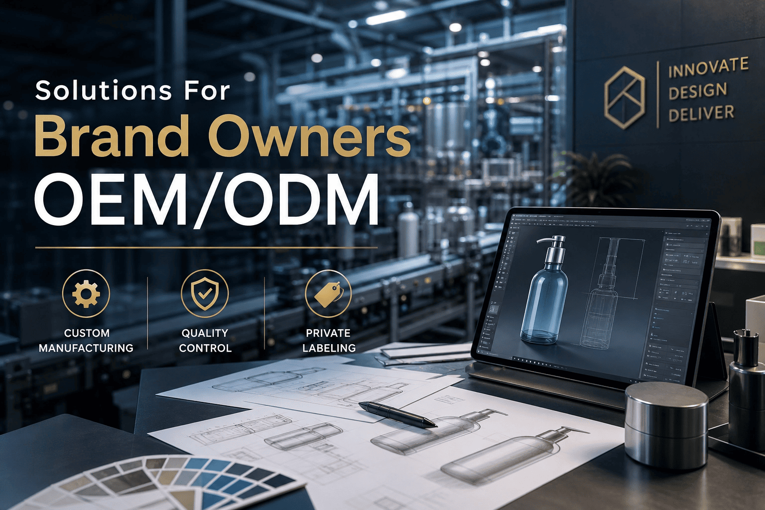 Brand owners OEM/ODM solution -- custom product development and manufacturing