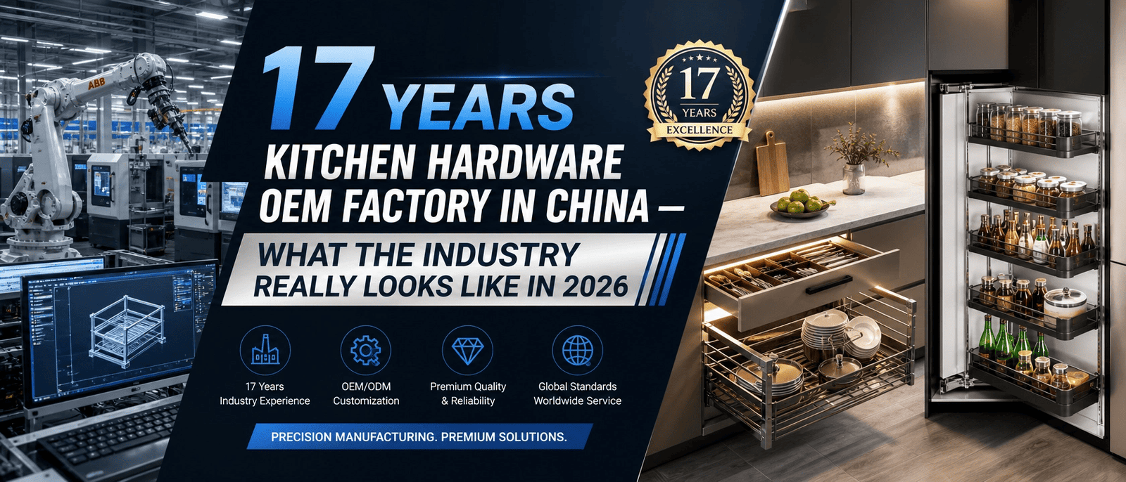 17 Years Kitchen Hardware OEM Factory in China — What the Industry Really Looks Like in 2026