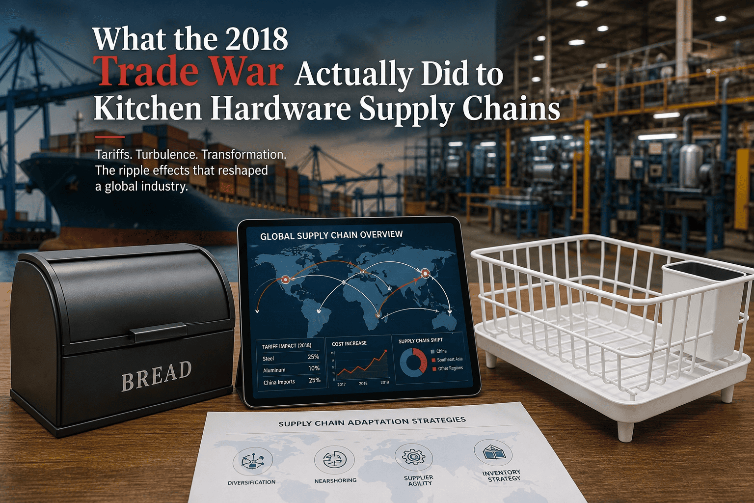 What the 2018 Trade War Actually Did to Kitchen Hardware Supply Chains