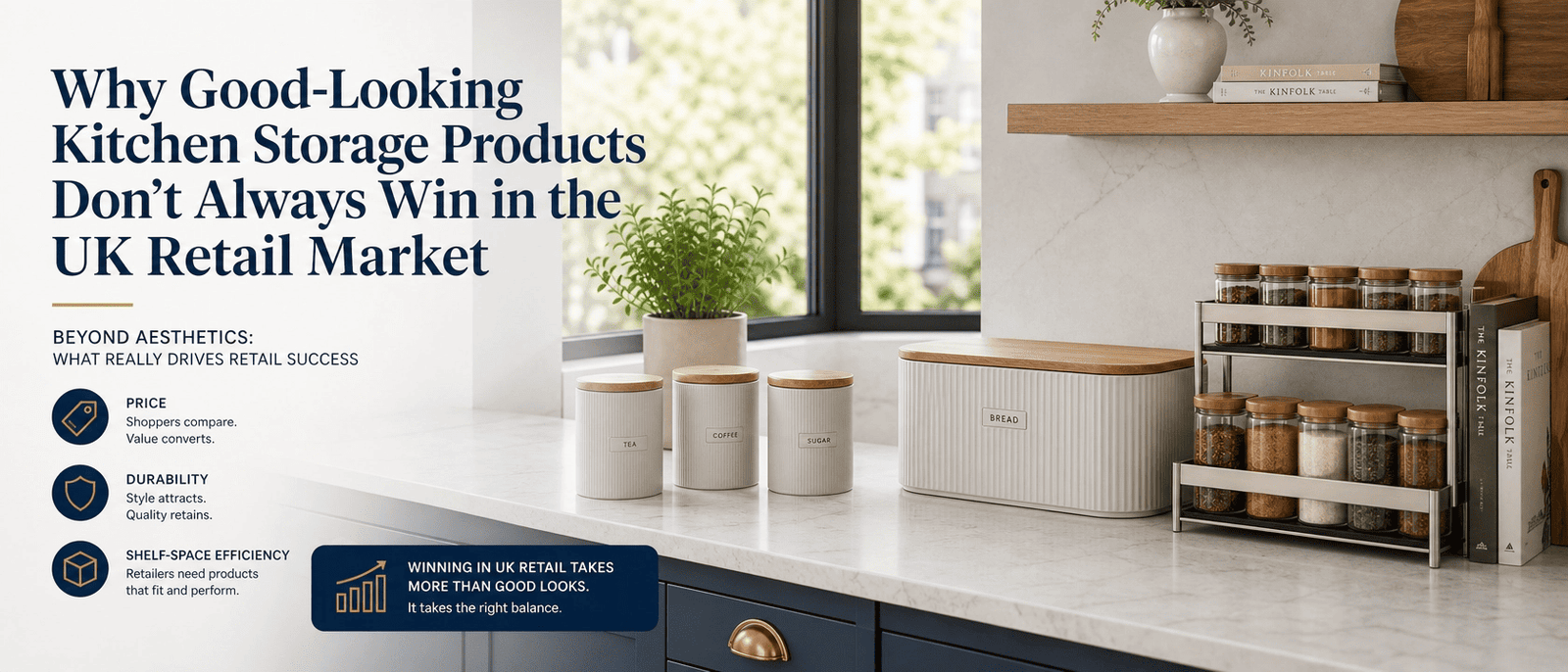 Why Good-Looking Kitchen Storage Products Don’t Always Win in the UK Retail Market